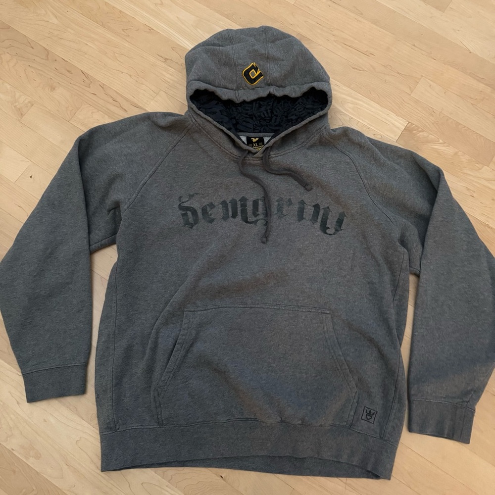 DeMarini Charcoal Men's Hoodie